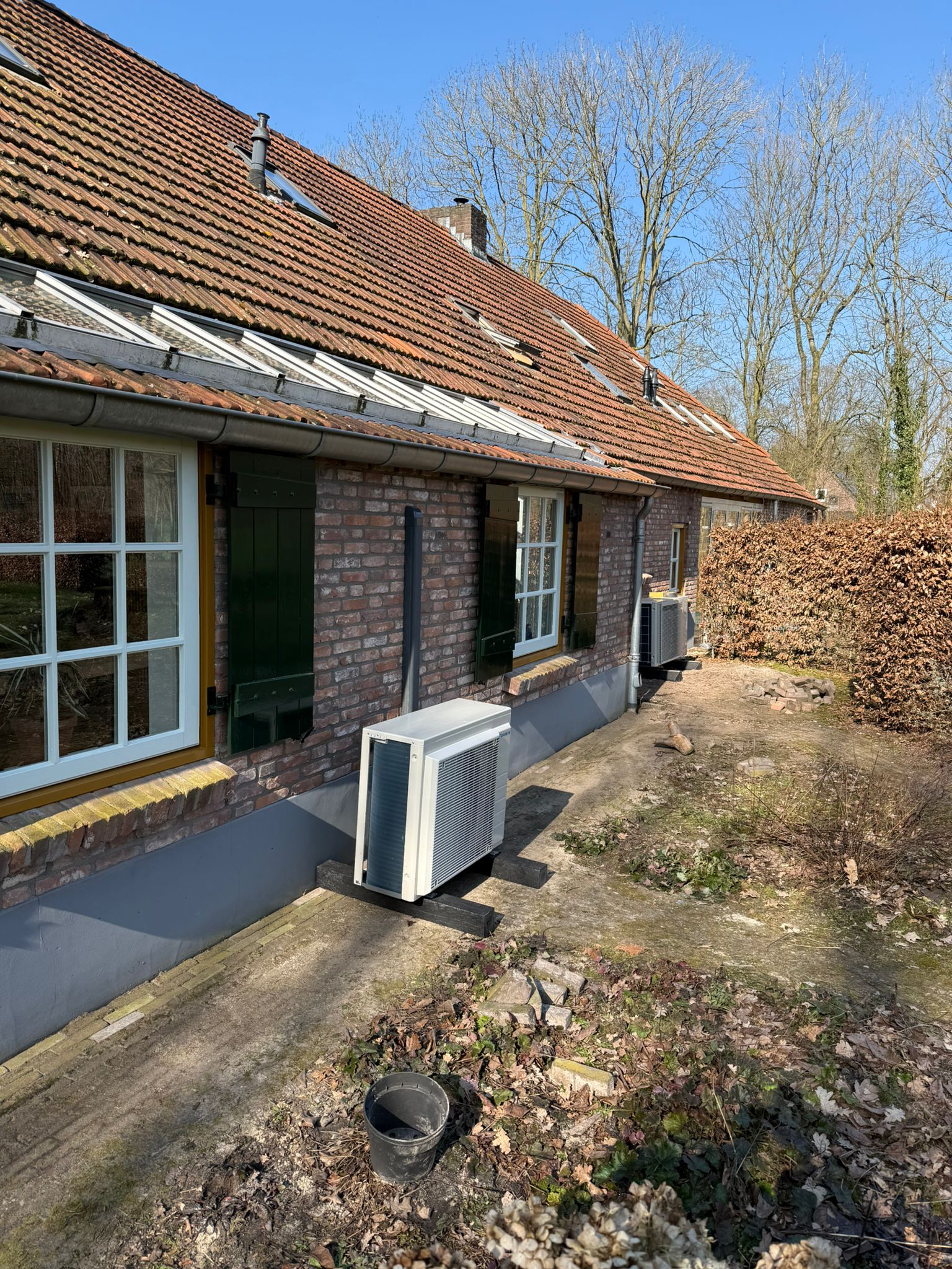 Installateur Oss aan het werk