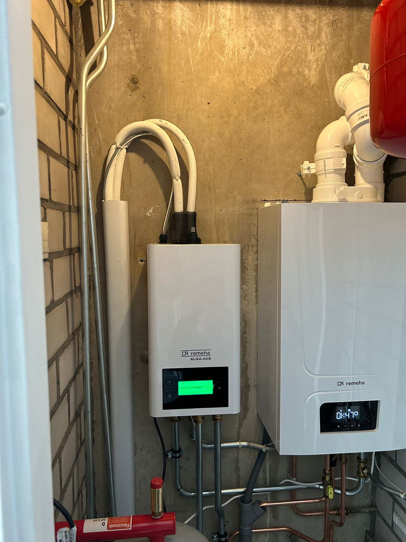 Buitenunit van een airco systeem